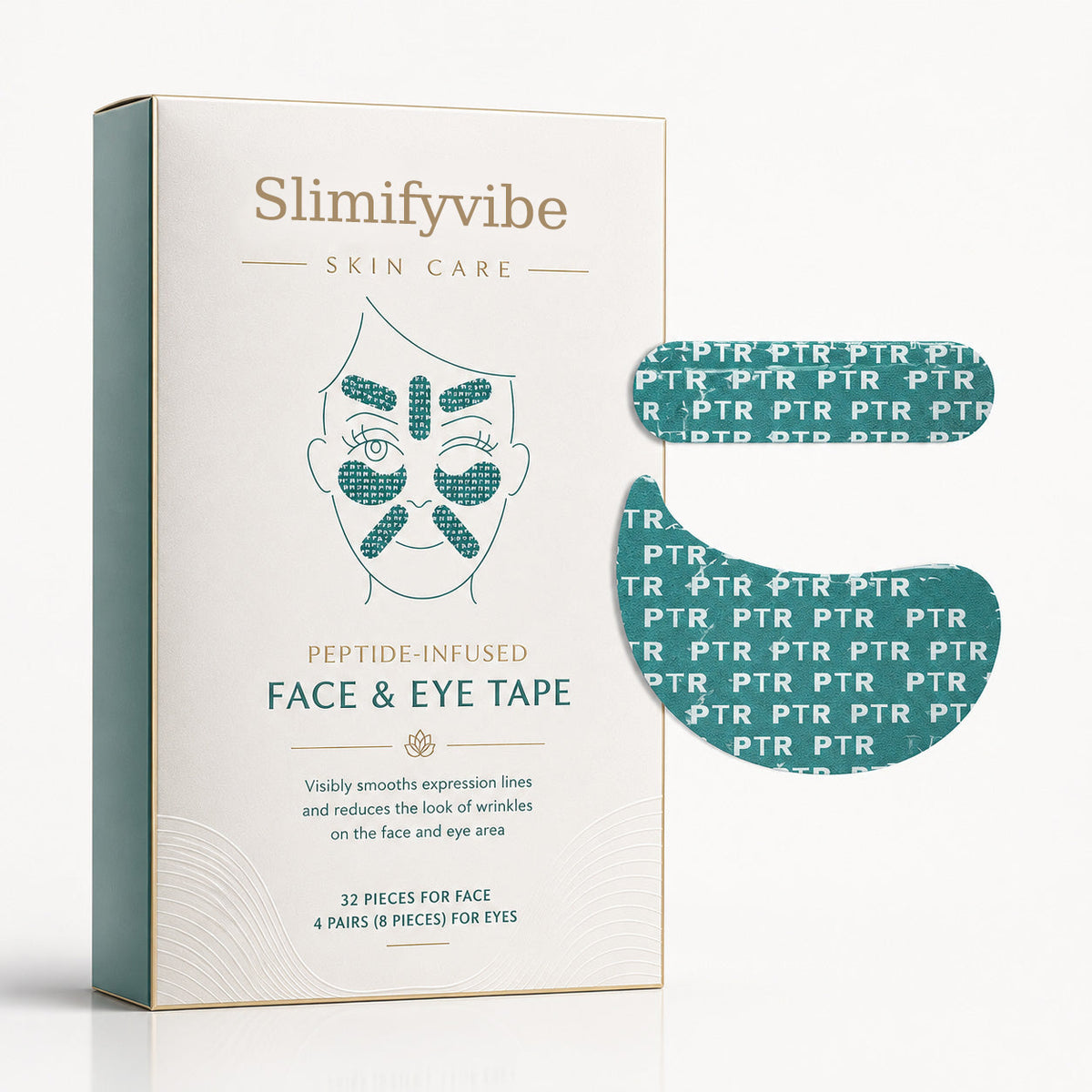 Radiance Révéler Peptide Face & Eye Tape