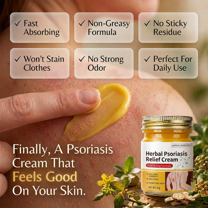 Herbal Psoriasis & Eczema Relief Skin Cream