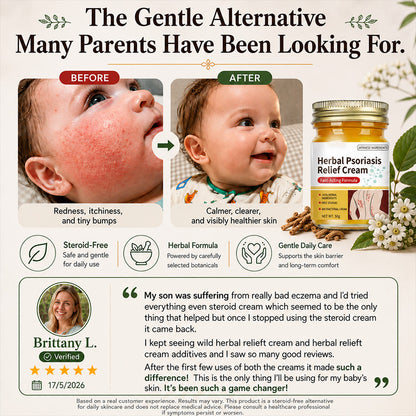 Herbal Psoriasis & Eczema Relief Skin Cream