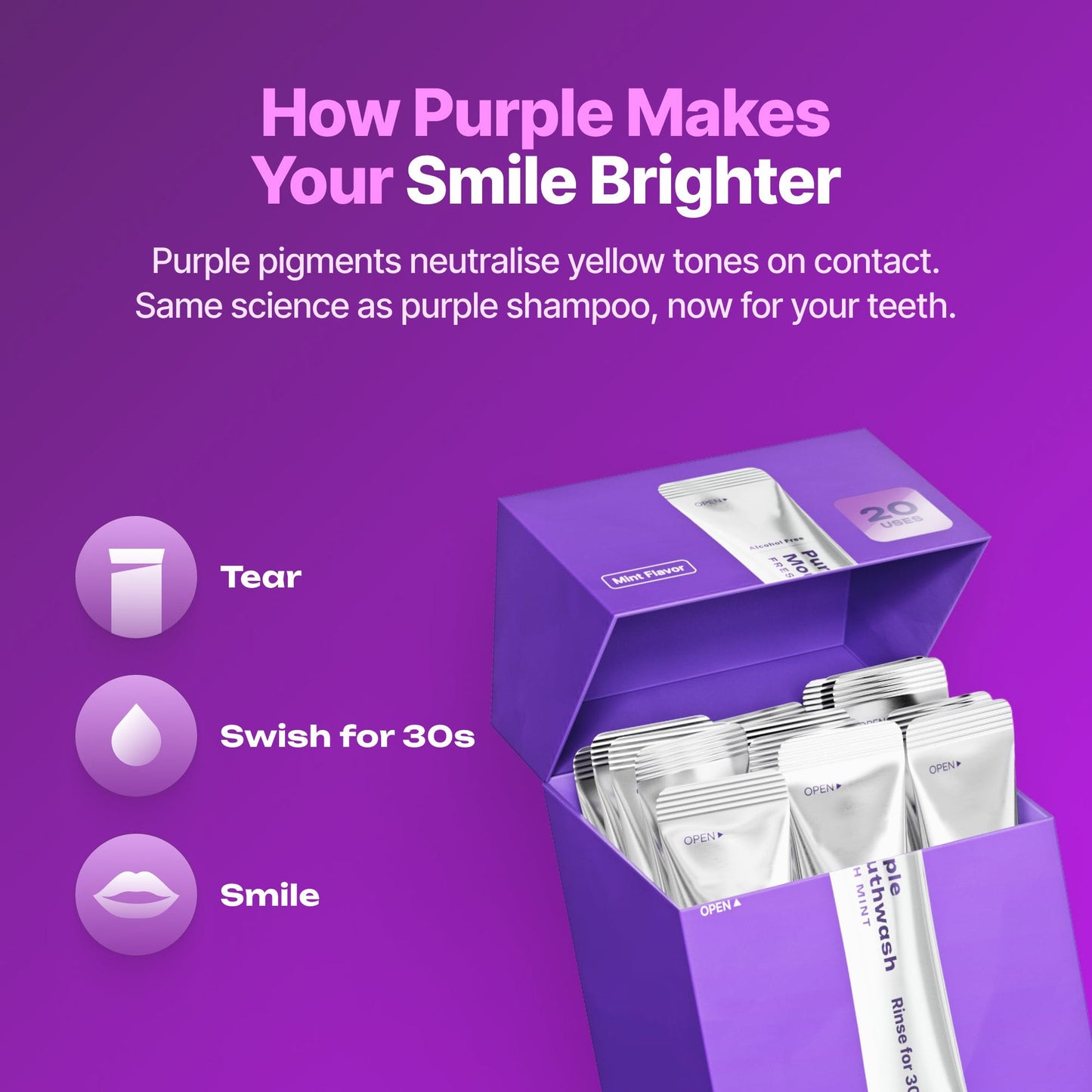 Frosume™ Purple Mouth Wash