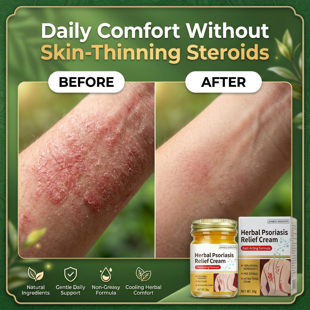 Herbal Psoriasis & Eczema Relief Skin Cream
