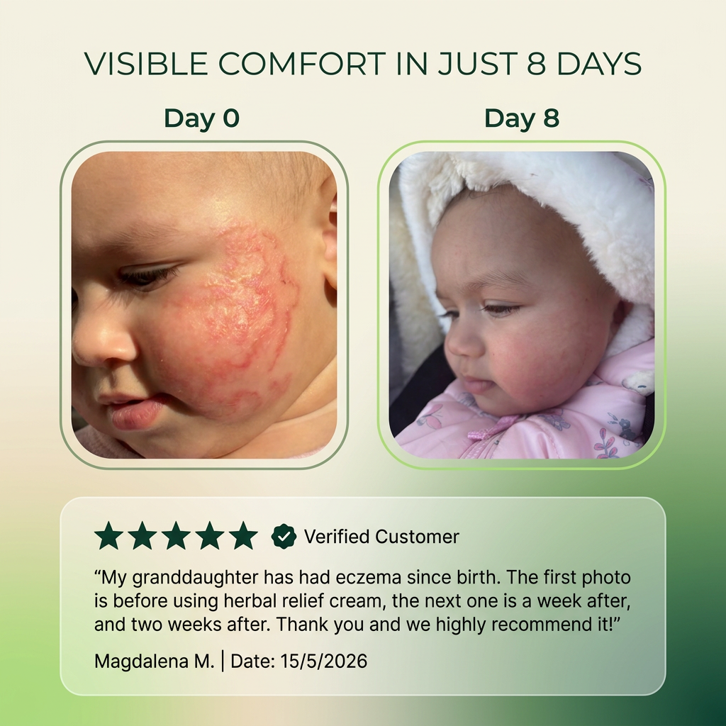 Herbal Psoriasis & Eczema Relief Skin Cream